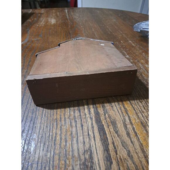 Vintage Handmade Wood Rustic Farmhouse Western Post Office Wall Decor Shadow Box - Picture 8 of 11